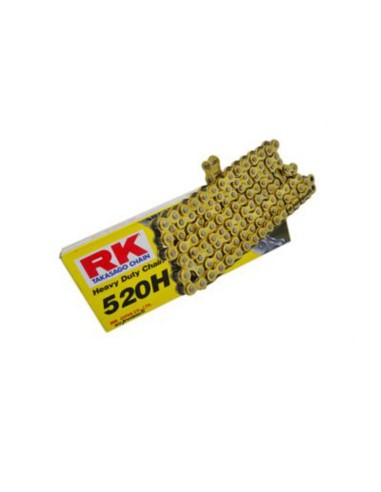 Cadena RK Standard 520 H 120 Pasos Oro