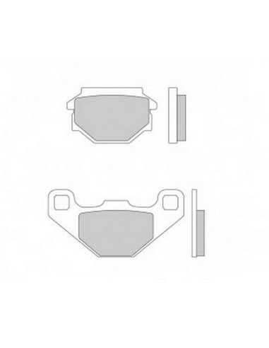 Pastillas de Freno Galfer Traseras Originales Aprilia MX 125 04-..