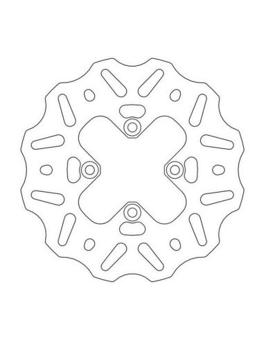 Disco de Freno Trasero Moto-Master Nitro HQV TC 65 17-22 KTM SX 65 00-22