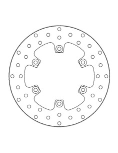 Disco de Freno Trasero Moto-Master Halo Fijo Yamaha XT 660 Z Ténéré 08-..