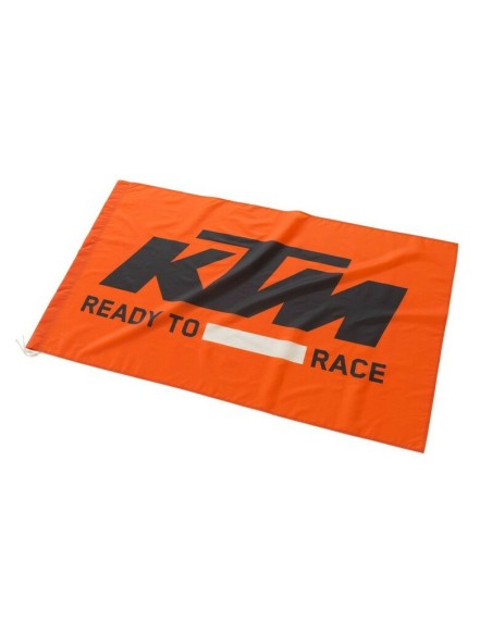 Bandera KTM Naranja/Negro