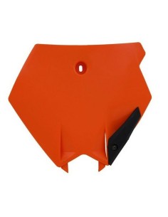 Placa Frontal Race Tech KTM SX 85 04-12 Naranja/Negro