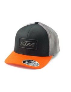 Gorra KTM Outline Trucker Negro/Naranja