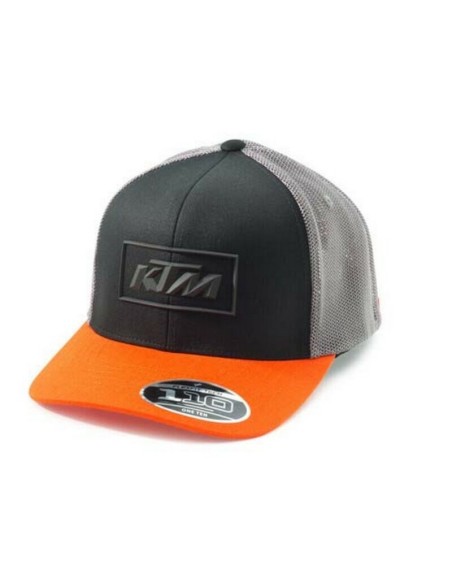 Gorra KTM Outline Trucker Negro/Naranja