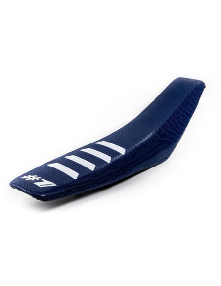 Funda de Asiento OneGripper Ribbed Azul Marino/Blanco