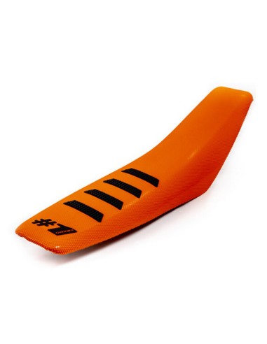 Funda de Asiento OneGripper Ribbed Naranja/Negro