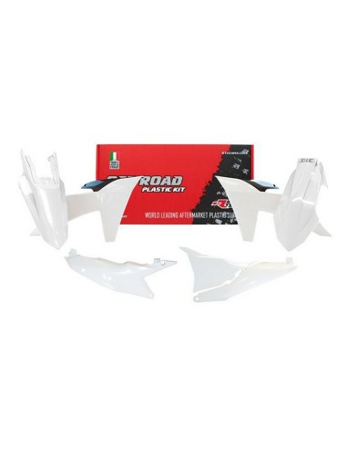 Kit Plásticos RaceTech KTM EXC/EXC-F 24-.. Blanco