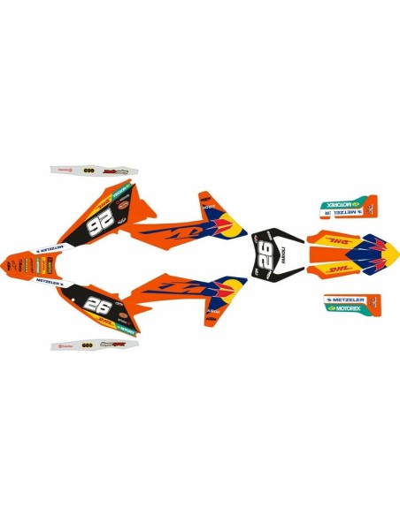 Kit Adhesivos Completo KTM EXC/EXC-F 24-25 Josep García