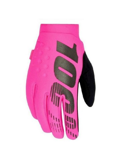 Guantes 100% Brisker Rosa