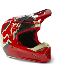 Casco Fox V1 XPOZR Rojo Fluo