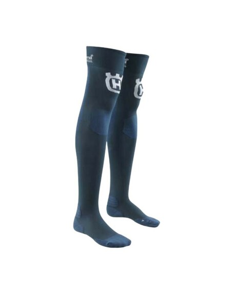 Medias Altas Husqvarna Azul