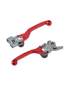 Kit Maneta Freno+Embrague Zeta  Pivot FP HQV FE/TE 14-16 KTM EXC-F 14-.. Rojo
