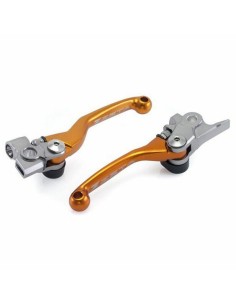 Kit Maneta Freno+Embrague Zeta  Pivot FP HQV FE/TE 14-16 KTM EXC-F 14-.. Naranja