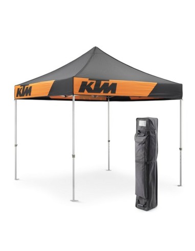 Carpa KTM Paddock 3x3 Negro/Naranja