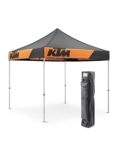 Carpa KTM Paddock 3x3 Negro/Naranja