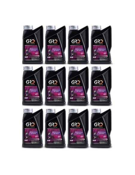 Aceite Mezcla 2T Gro Performance Caja 12 Litros