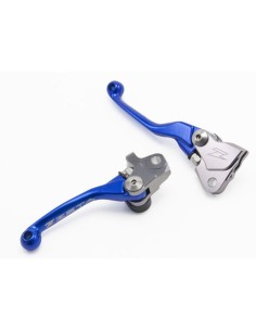 Kit Maneta Freno+Embrague Zeta Kawasaki KX 250/450 F 06-12 Yamaha YZ 250/450 F 01-06 Azul