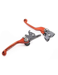 Kit Maneta Freno+Embrague Zeta Brembo KTM EXC/SX Hasta 2013 Naranja