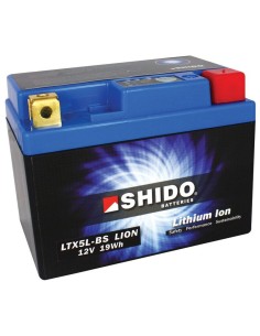 Batería de Litio Ion Shido LTX5L-BS KTM Beta