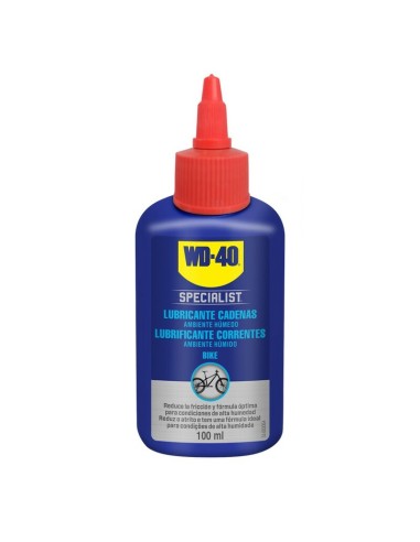 Lubricante de Cadenas Ambiente Húmedo Bici WD-40 100 ml