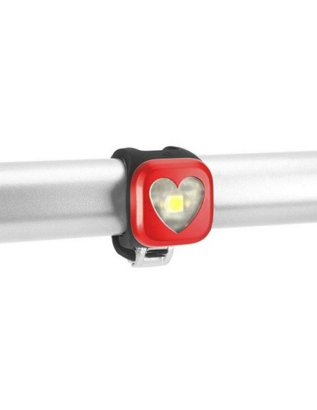 Luz Delantera Knog Blinder 1 Corazón Rojo