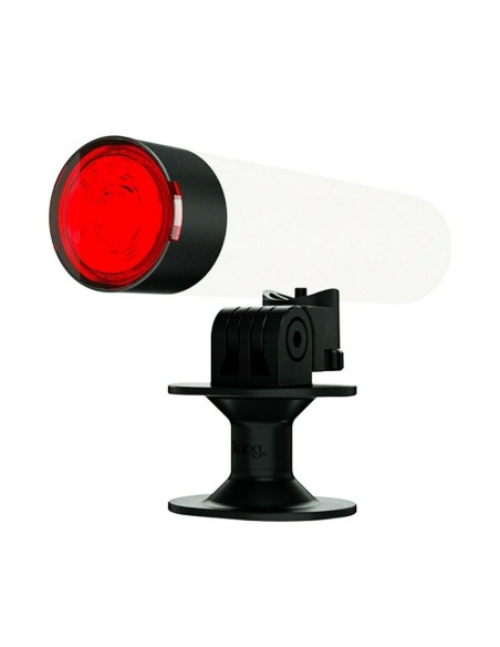 Cabezal Rojo + Soporte Casco Knog PWR