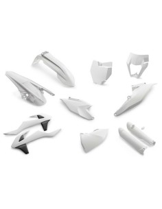 Kit de Plásticos KTM EXC/EXC-F 17-19 Blanco