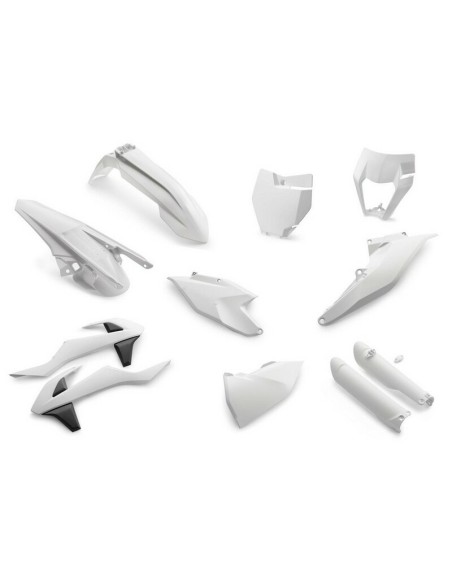 Kit de Plásticos KTM EXC/EXC-F 17-19 Blanco