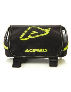 Bolsa Guardabarros Trasero Acerbis Negro/Amarillo Flúor