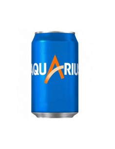 Bebida Isotónica Aquarius Sabor Naranja Lata 33 cl