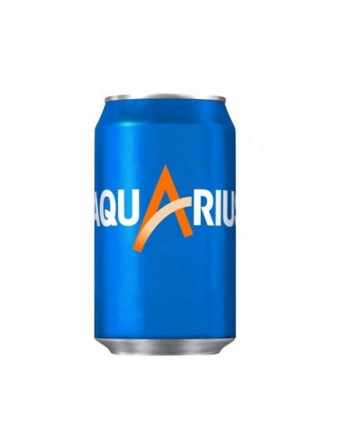 Bebida Isotónica Aquarius Sabor Naranja Lata 33 cl