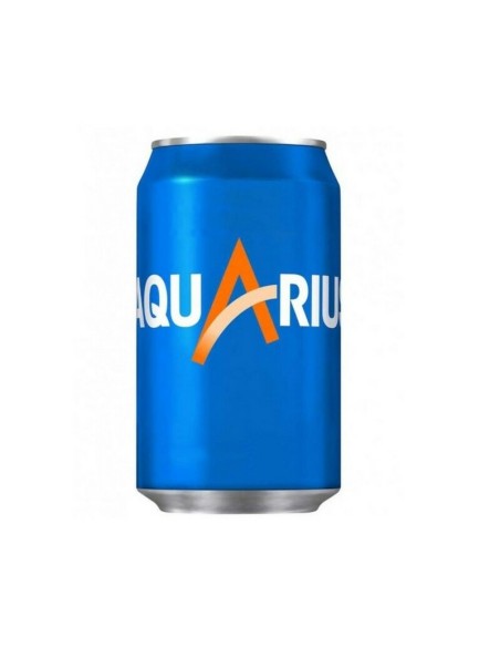 Bebida Isotónica Aquarius Sabor Naranja Lata 33 cl