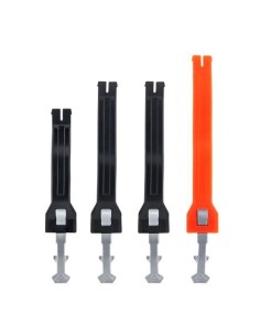 Kit Correas Bota Acerbis X-Rock Naranja/Negro
