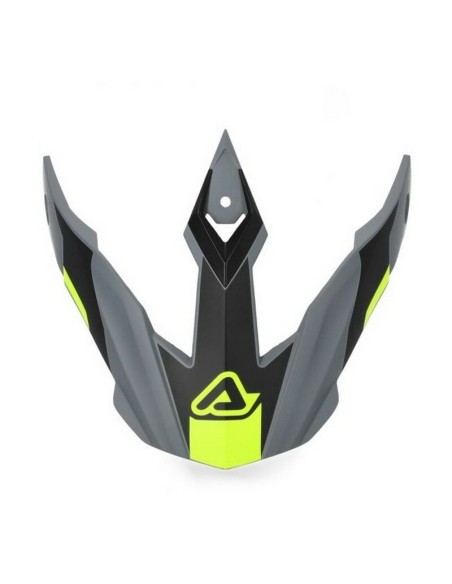 Visera Recambio Acerbis Flip FS-606 Negro/Gris/Amarillo Fluor
