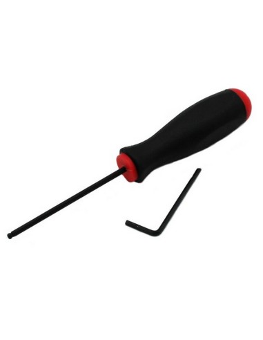 Destornillador Asterisk Negro/Rojo
