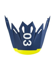Visera Recambio Husqvarna Moto 9 Gotland Azul/Amarillo