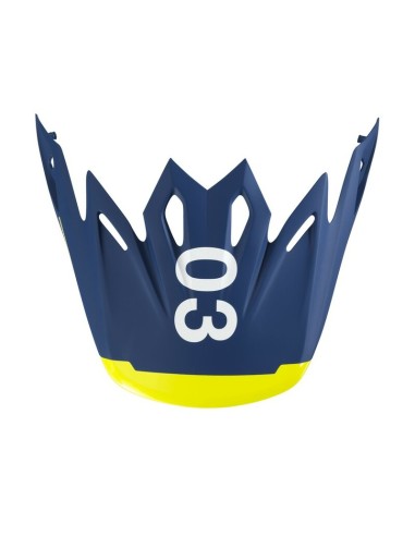 Visera Recambio Husqvarna Moto 9 Gotland Azul/Amarillo