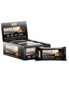 Caja de Barritas de Proteína Ryno Power Mana Chocolate/Crema de Cacahuete
