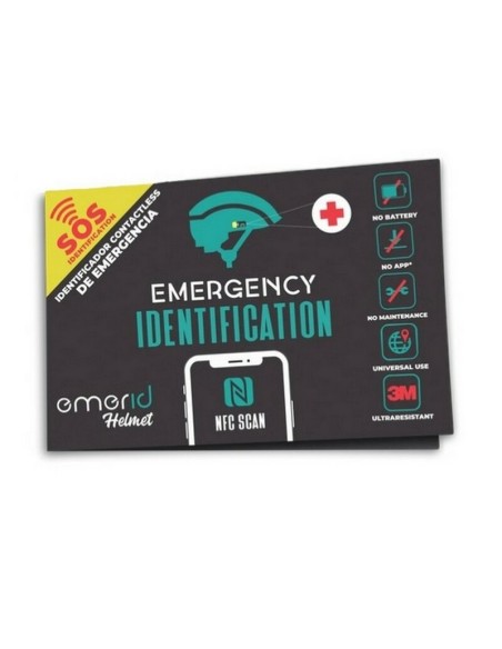 Dispositivo de Identificación con NFC/Contactless para Cascos Emerid