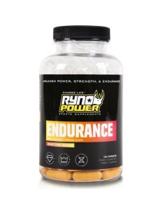 Suplemento Energético sin Estimulantes Ryno Power Endurance 125 Cápsulas