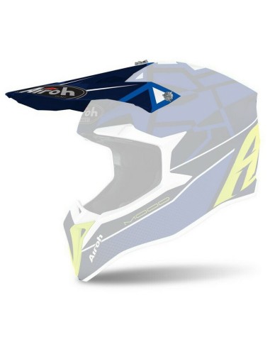 Visera Infantil Recambio Airoh Wraap Mood Azul Gloss