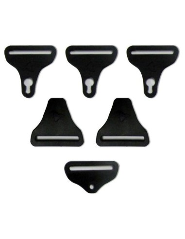 Kit Hebillas Rodilleras Leatt C-Frame Carbon