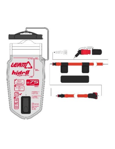 Recambio Bolsa de Hidratación Leatt Bladder Flat Clean Tech 0.75L