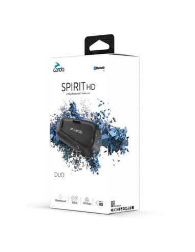 Intercomunicador Cardo Spirit HD Duo