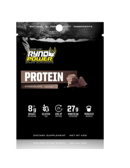 Monodosis Proteína Ryno Power Sabor Chocolate 45 Gr.